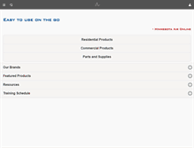 Tablet Screenshot of mnair.com